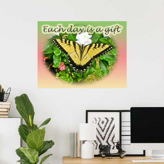 Poster Eastern Tiger Frack Butterfly (Heimbüro)