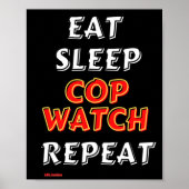 Poster "EAT, SLEEP..." (Vorne)