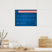 Poster Econo USA Constiution American Flag (Küche)