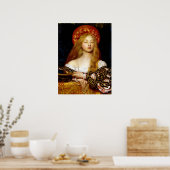 Poster Edward Burne-Jones _ Jeune Femme (Küche)