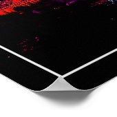 Poster-Eiffelturm Fireworks 16" x 20" Poster (Ecke)