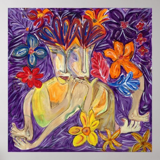 Poster "Ein Moment des Glücks" (Vorne)