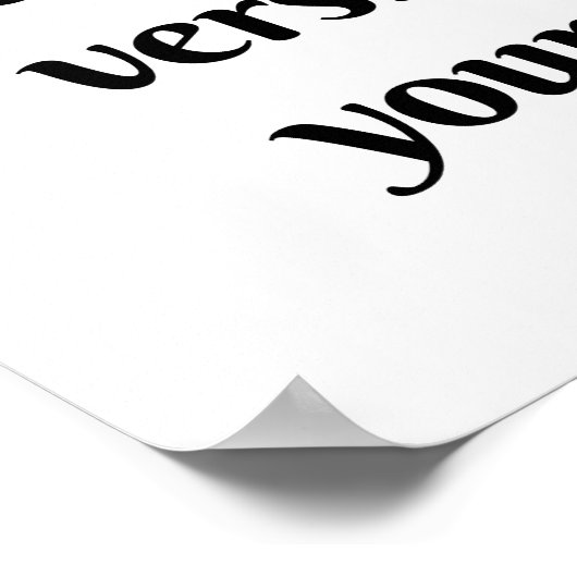 Poster einer anderen Chance (Ecke)