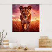 Poster einer wilden Lügnerin (Küche)