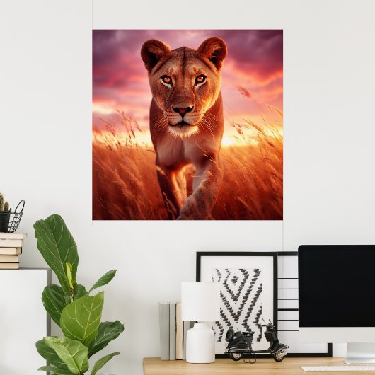 Poster einer wilden Lügnerin (Heimbüro)