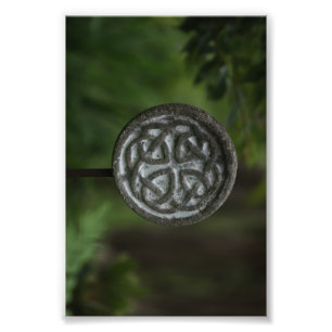 Poster eines alten irischen Symbols 