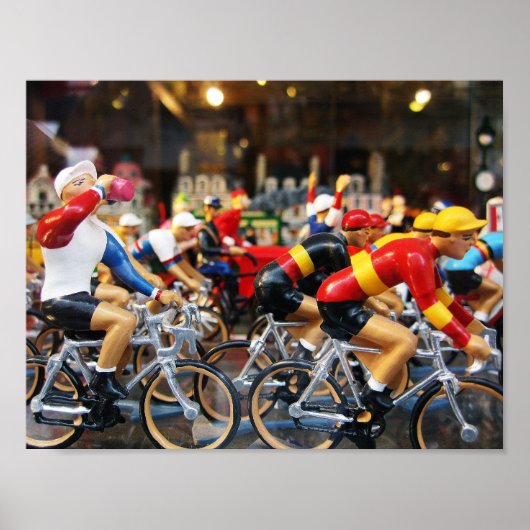 Poster eines Fensters zur Tour de France (Vorne)
