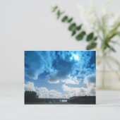 Poster eines Londoner Sky Postkarte (Stehend Vorderseite)