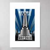 Poster - Empire State Building Art Deco (Vorne)