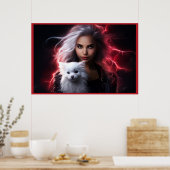 Poster Enchanting Grace (Küche)