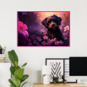 Poster Endearing Doggo (Heimbüro)