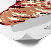 Poster: ENGLISH BULL DOG Poster (Ecke)