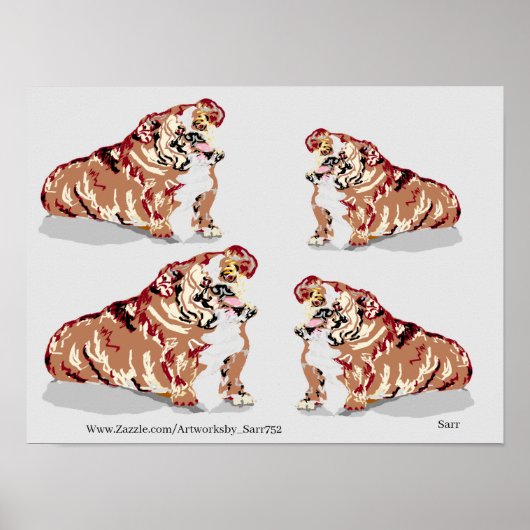 Poster: ENGLISH BULL DOG Poster (Vorne)