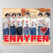 Poster Enhypen (Vorne)