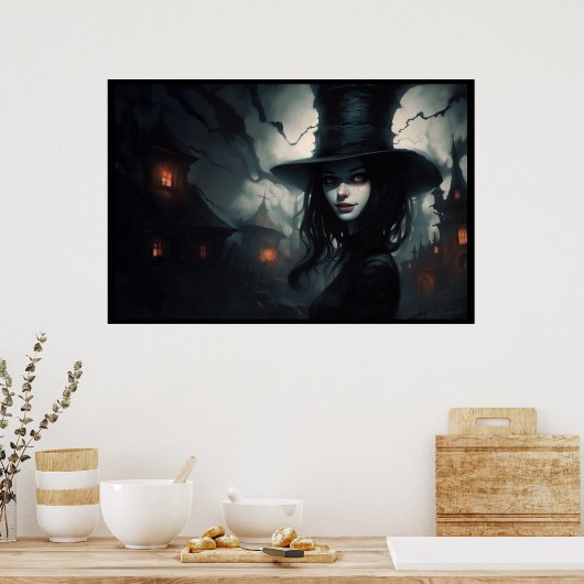 Poster Enigmatic Shadows (Küche)