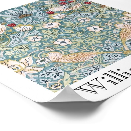 Poster - Erdbeerdesign 2 (Ecke)