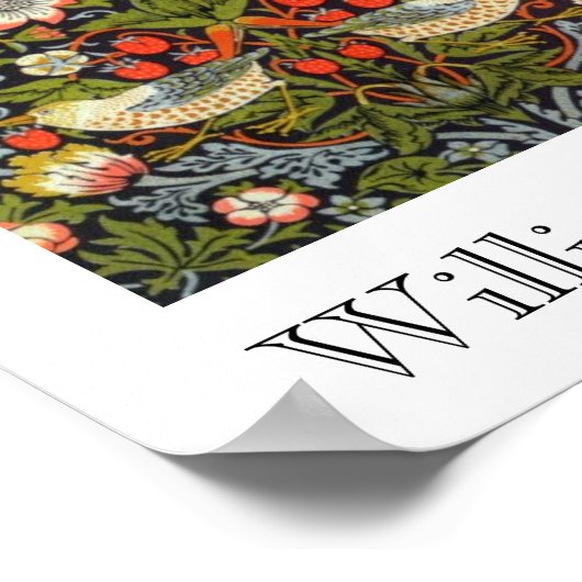 Poster - Erdbeerpicker (Ecke)