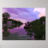 Poster - Erie Canal bei Sunset (Vorne)