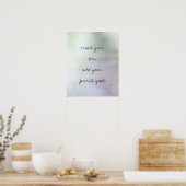 Poster erstellen Sie Ihr eigenes Angebot für Aquar (Küche)