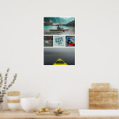 Poster Erstellen Sie Ihr eigenes Kayaking Foto (Küche)