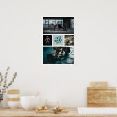 Poster Erstellen Sie Ihre eigene Fitness Foto (Küche)