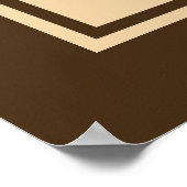 Poster-Es gibt immer einen Grund zu lächeln Poster (Ecke)