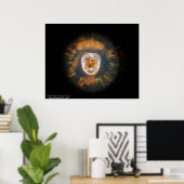 Poster Eskimo Nebula (NGC 2392) (Heimbüro)