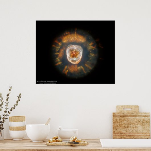 Poster Eskimo Nebula (NGC 2392) (Küche)