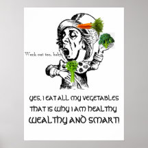 POSTER -ESSEN GESUNDHEITSSPASS 18 x 24"