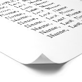 POSTER Eukalyptus-Rose 10 Tische SITZENSTATT (Ecke)