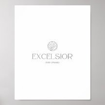 Poster "Ever Upward" von "Mein guter Geist"