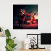 Poster Evil Dog (Heimbüro)