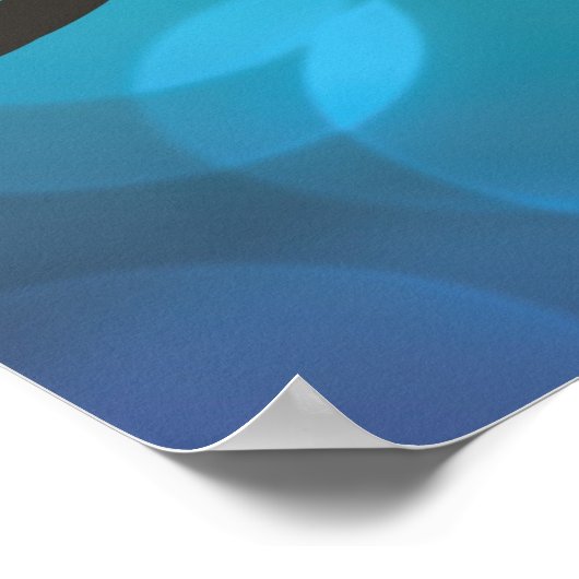 Poster Eye von Huros. (Ecke)