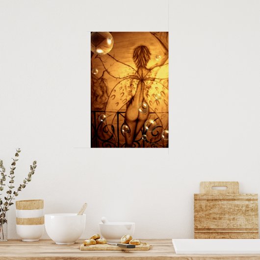 Poster "Fairy Bubbles" (Küche)
