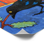 Poster Fall Crow (Ecke)