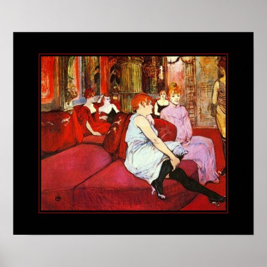 Poster Famous Artists Henri de Toulouse Lautrec (Vorne)