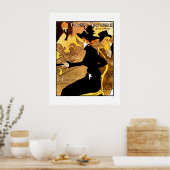 Poster Famous Artists Henri de Toulouse Lautrec (Küche)