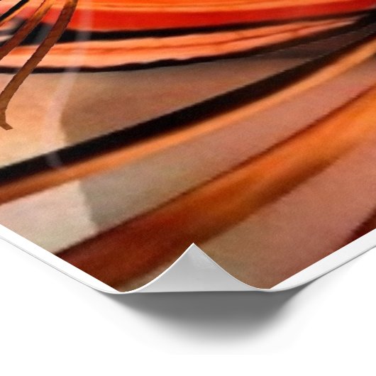 Poster Fantasy Art Butterfly Queen No border (Ecke)