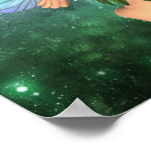 Poster Fantasy Art Little Fairy Girl (Ecke)