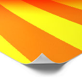 Poster: Farbiges Spiralmuster Poster (Ecke)