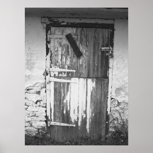 Poster "Farm House Door" (Vorne)