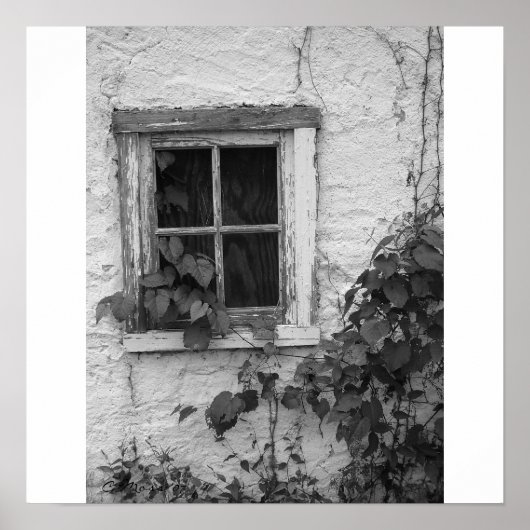 Poster "Farm House Window" (Vorne)
