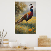 Poster | Fasant | Ölmalerei (Küche)