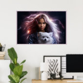 Poster Faszinating Mystery (Heimbüro)