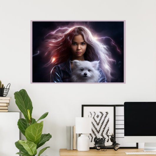 Poster Faszinating Mystery (Heimbüro)