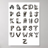 Poster - Feline Alphabet (Vorne)