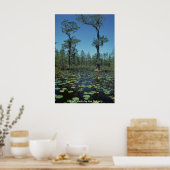 Poster/Feuchtgebiete, Okefenokee, NWR Poster (Küche)
