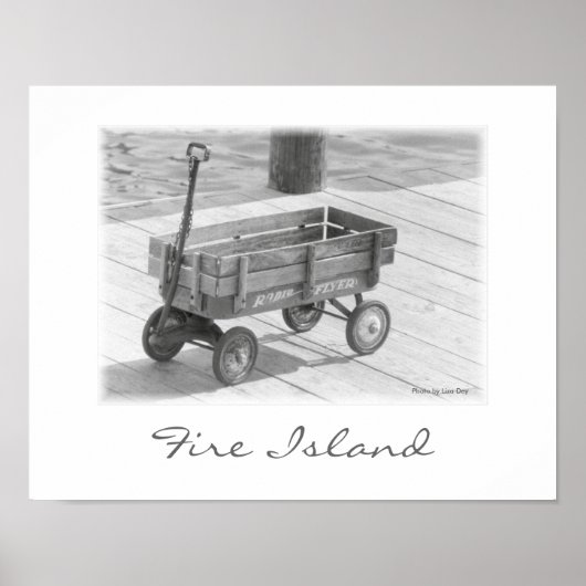 Poster "Feuerinsel Wagon" (Vorne)