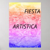 Poster. Fiesta Artistica Poster (Vorne)