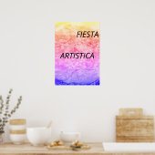 Poster. Fiesta Artistica Poster (Küche)